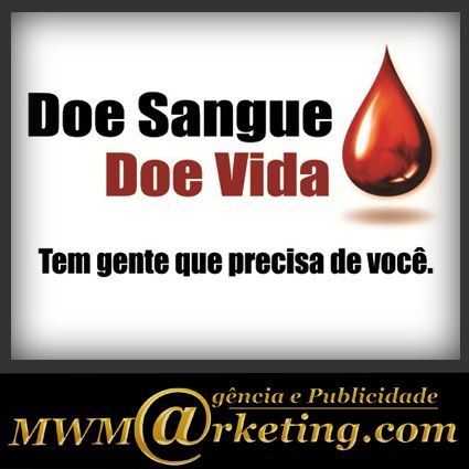 Ação de Marketing DOE SANGUE- A Partir